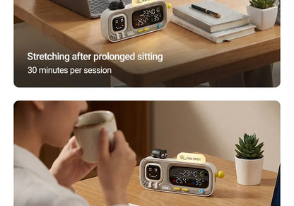 Smart Temperature & Humidity Desk Clock