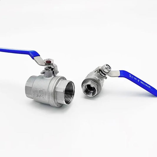 Heavy Duty Stainless Steel Two-Piece Ball Valve
