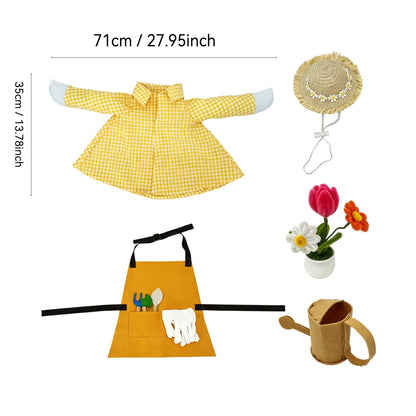 Garden Porch Goose Gardener Costume Set