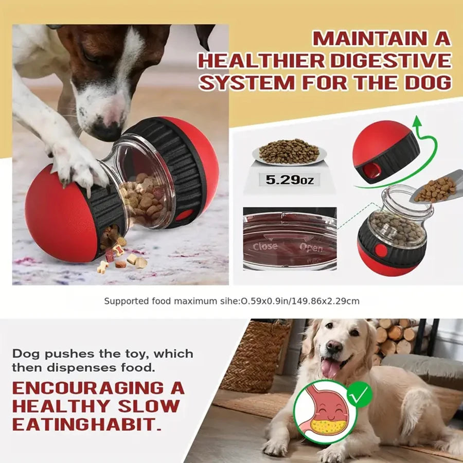 Interactive Treat Dispensing Dog Toy