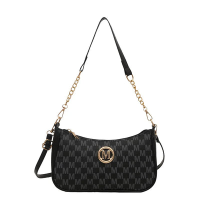 Vintage PU Leather Crossbody Satchel Bag