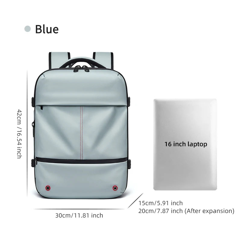 Expandable Vacuum Compression Travel Backpack
