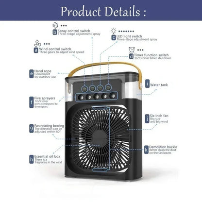3 In 1 Air Cooler Fan