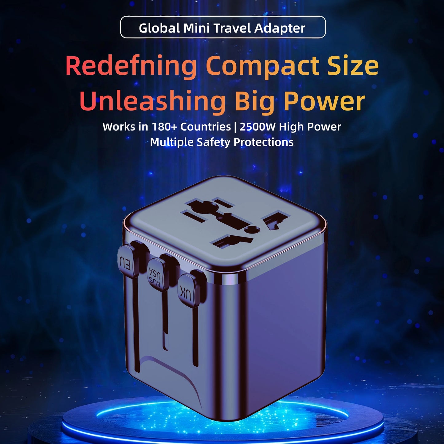 Universal Travel Plug Adapter – Worldwide Power Adapter
