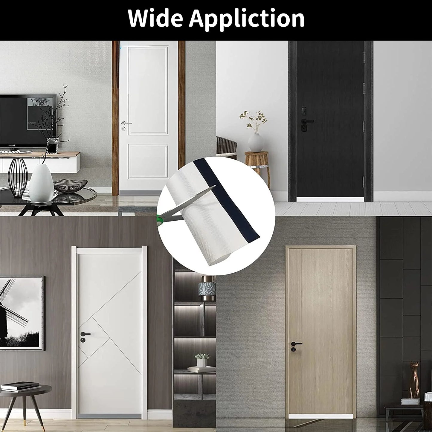 Under Door Draft Stopper Seal Strip