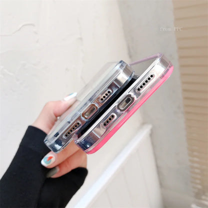 Moving Sand Luminous Phone Case For iPhone