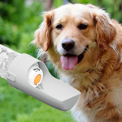 Portable Dog Water Bottle with Dispenser