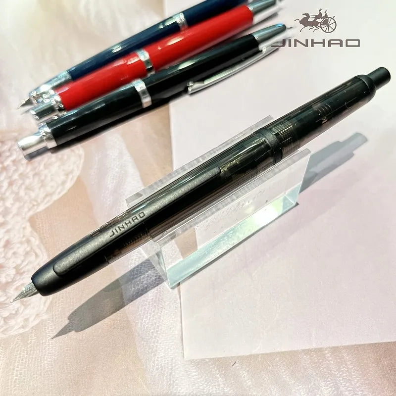 Retractable Fountain Pen with Converter