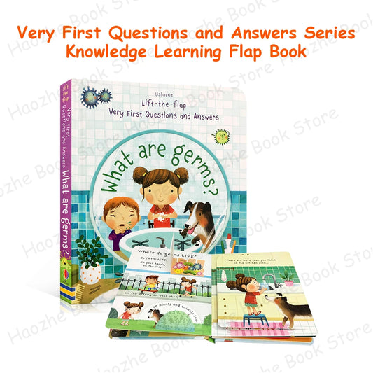 Usborne Lift-the-Flap What Are Germs? Children’s Educational Book
