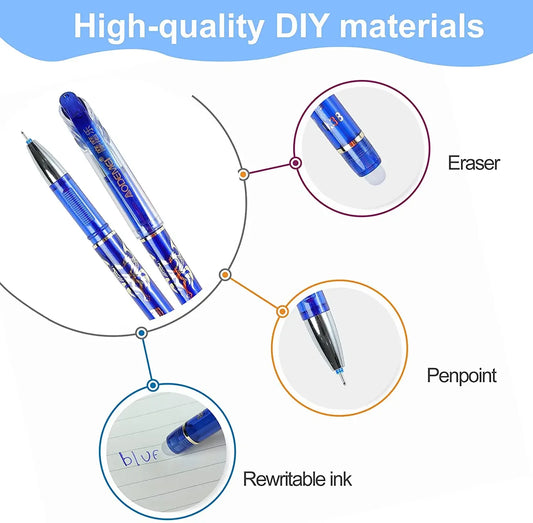 Kawaii Erasable Gel Pen Set