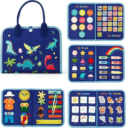 Montessori Busy Board Sensory Activity Toy