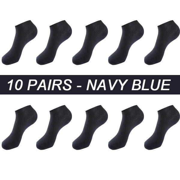 Men’s Bamboo Fiber Socks 10 Pairs
