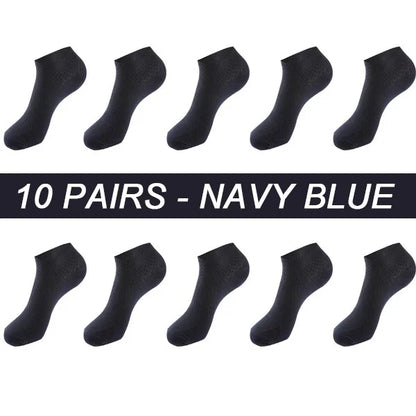 Men’s Bamboo Fiber Socks 10 Pairs