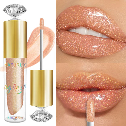 9 Colors Moisturizing Diamond  Glitter Lip Gloss