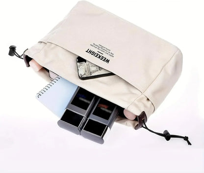 Canvas Cosmetic Storage Bag