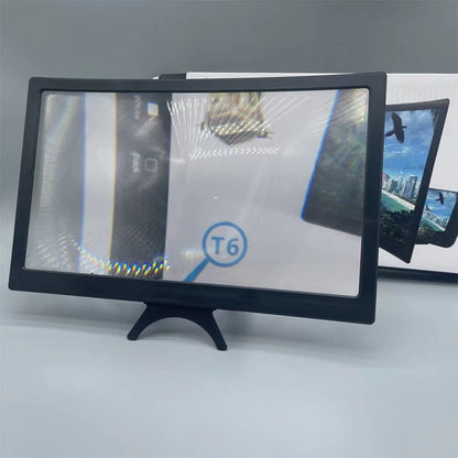 12-Inch HD Smartphone Screen Magnifier with Folding Stand