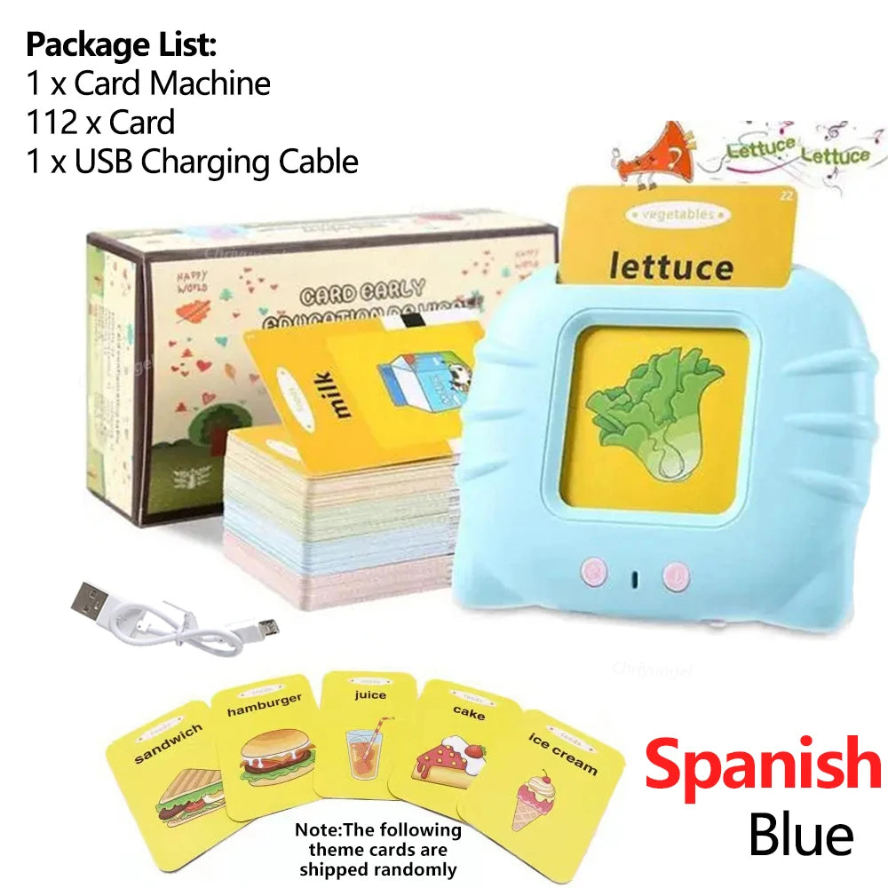 Talking Flash Cards Learning Machine