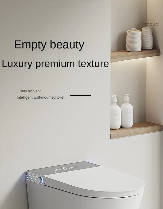 Smart Wall-Hung Floating Toilet with Remote Control