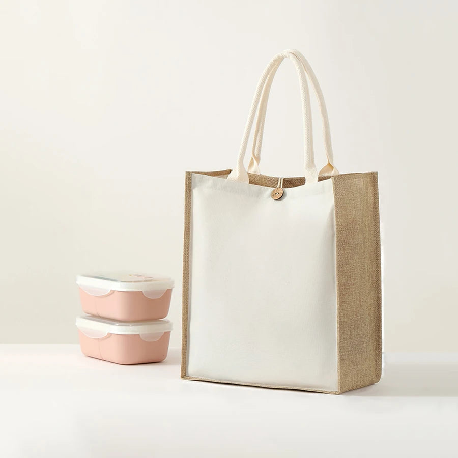 Canvas & Linen Everyday Tote Bag