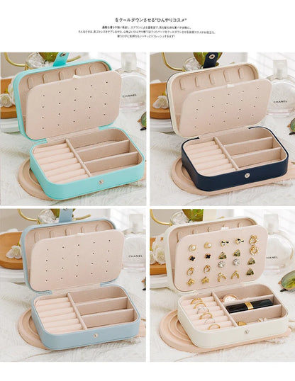 Portable Travel Jewelry Organizer Case