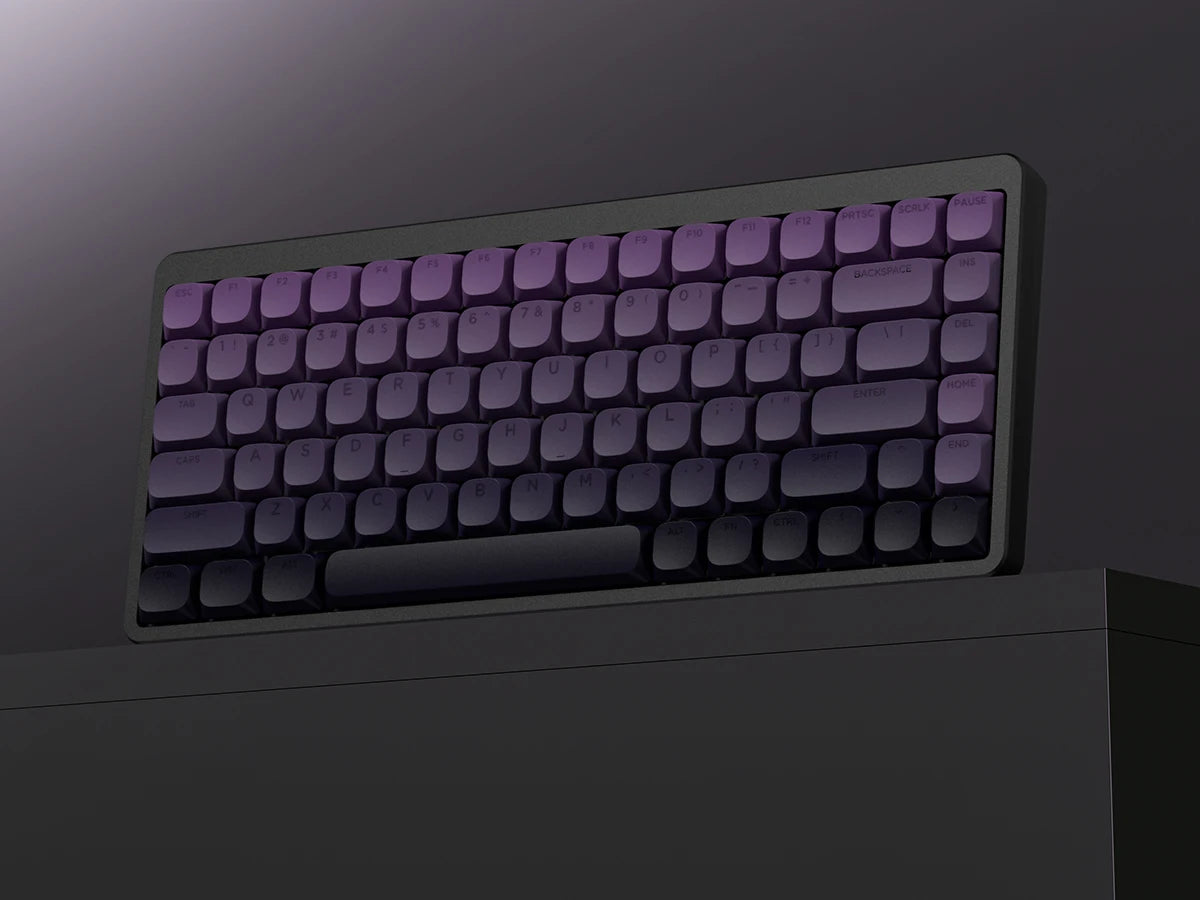 Gradient Purple Low Profile Keycaps
