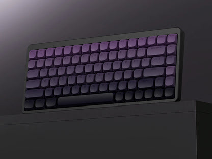 Gradient Purple Low Profile Keycaps