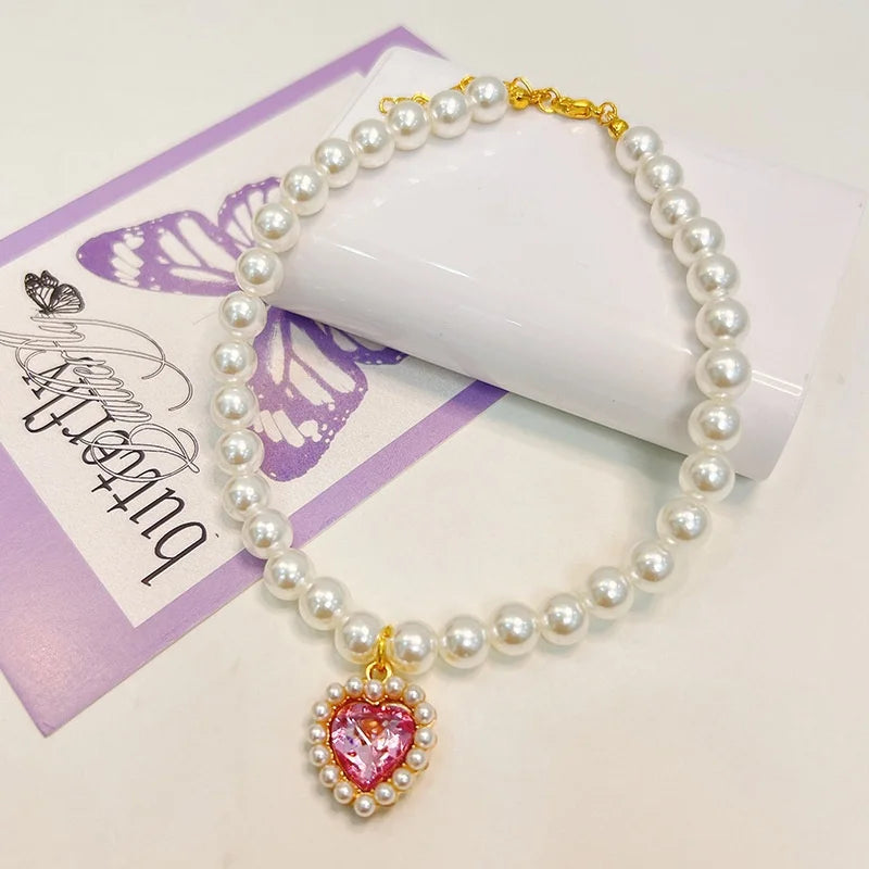 Princess Pearl Pet Collar