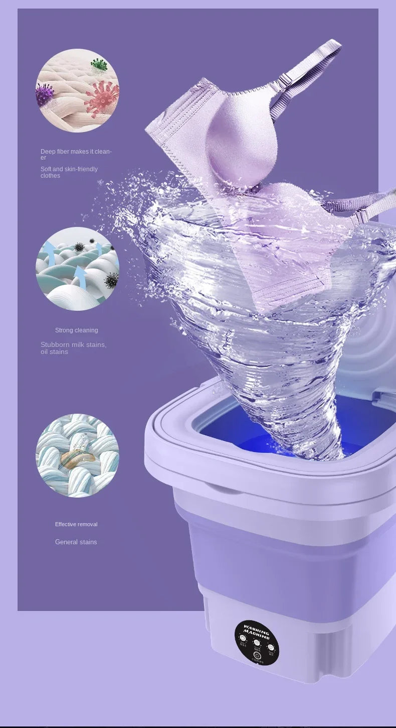 Foldable Mini Washing Machine
