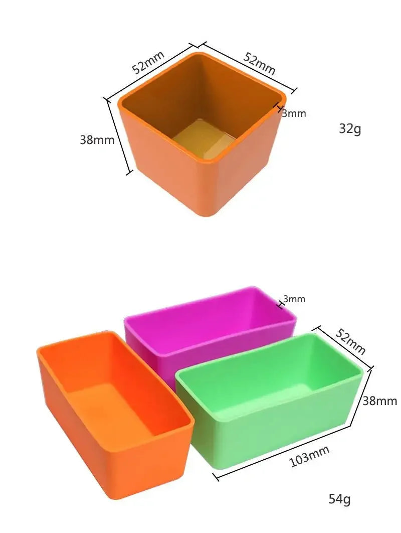 Reusable Silicone Lunch Box Food Dividers