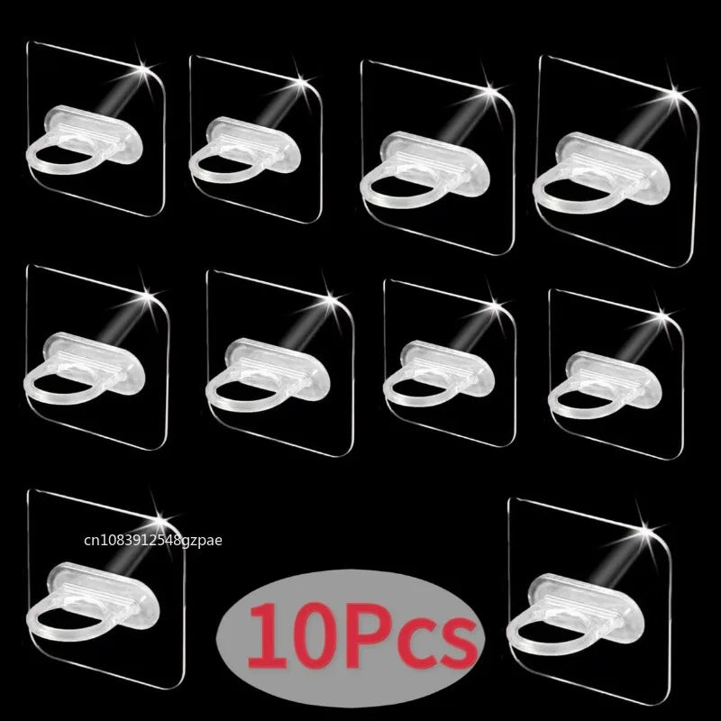 1-10 Multifunctional Wall Mounted Round Hooks