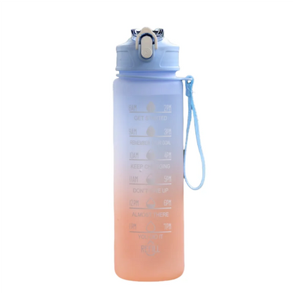 Sports Water Bottle with Time Marker