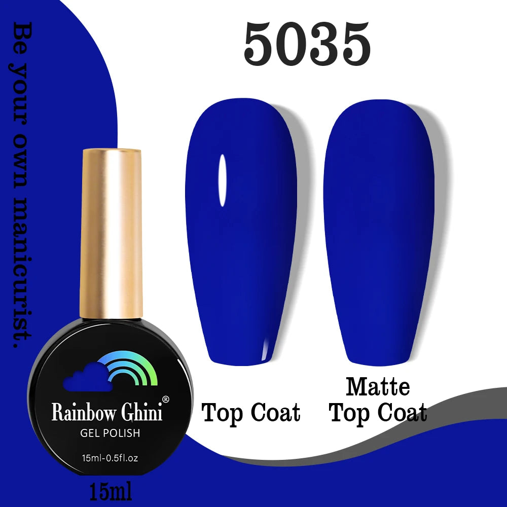 Rainbow Ghini 15ML HEMA & TPO Free Gel Nail Polish
