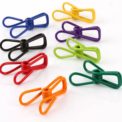 Multipurpose Colorful Stainless Steel Clips For Clothes