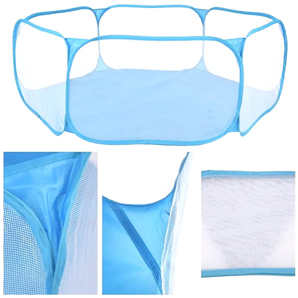 Foldable Pet Ball Pit Play Tent – 1.2M