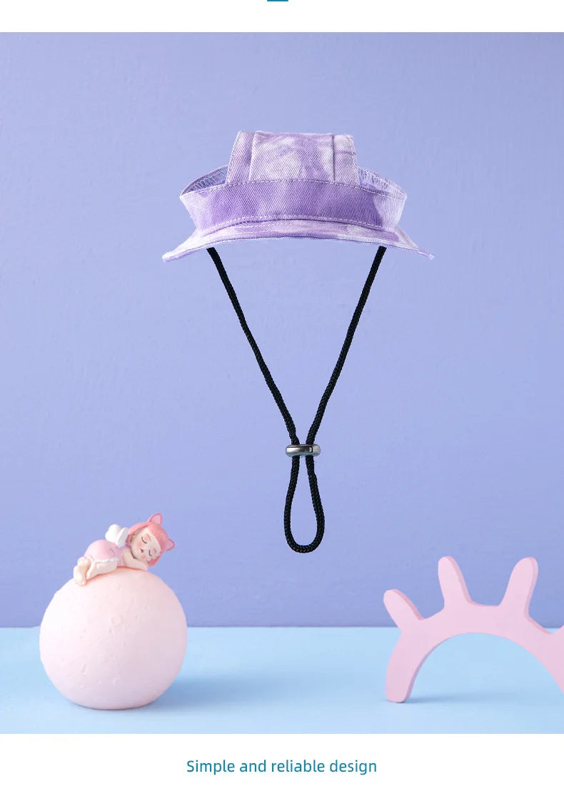 Adjustable Cotton Cat Sun Hat