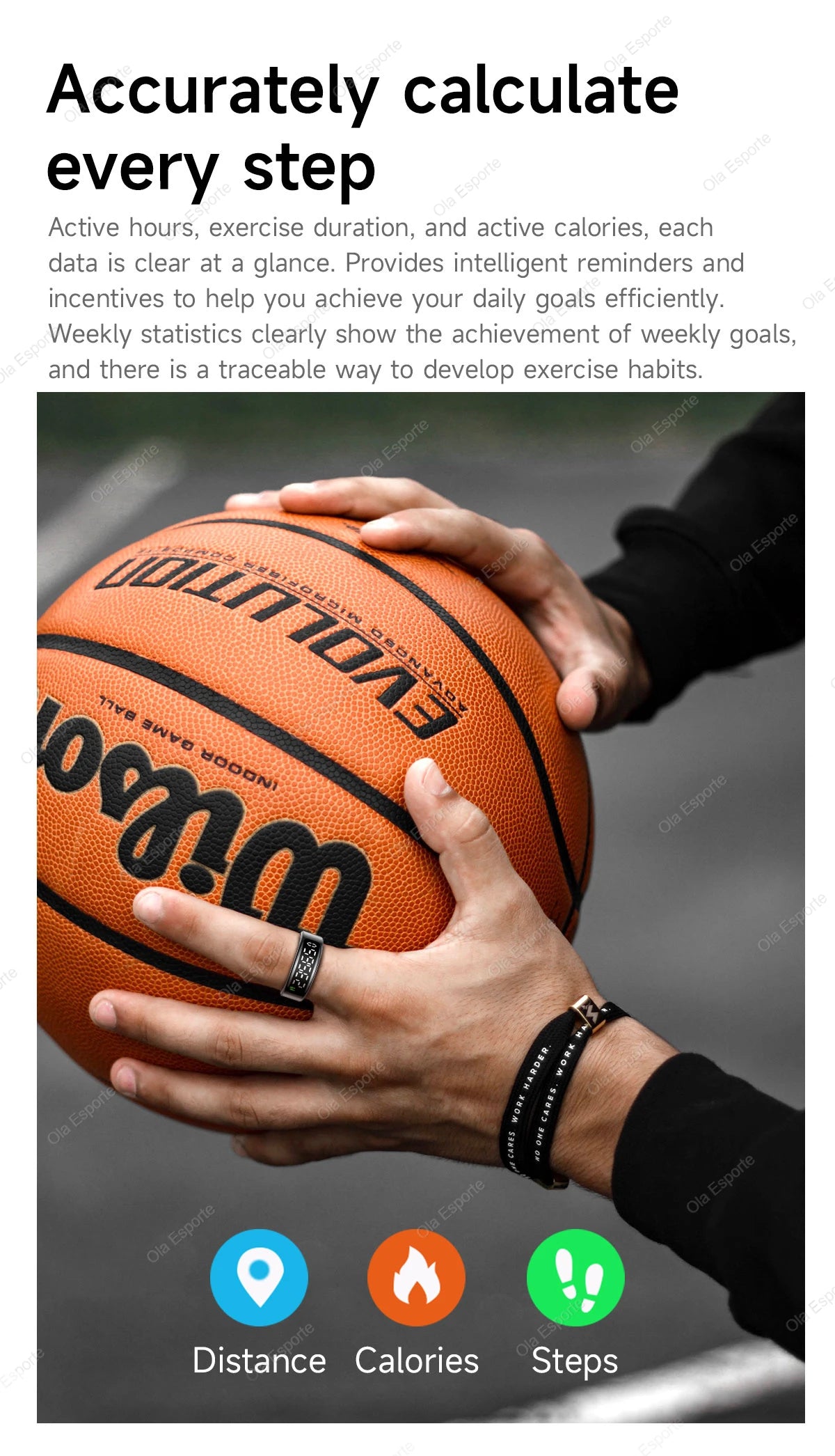 Smart Fitness Tracking Ring