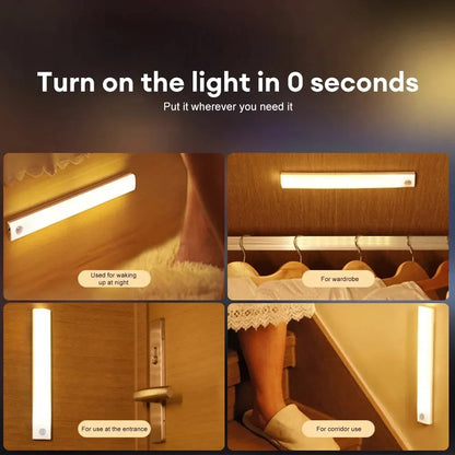 Type C Rechargeable Induction LED Night Light