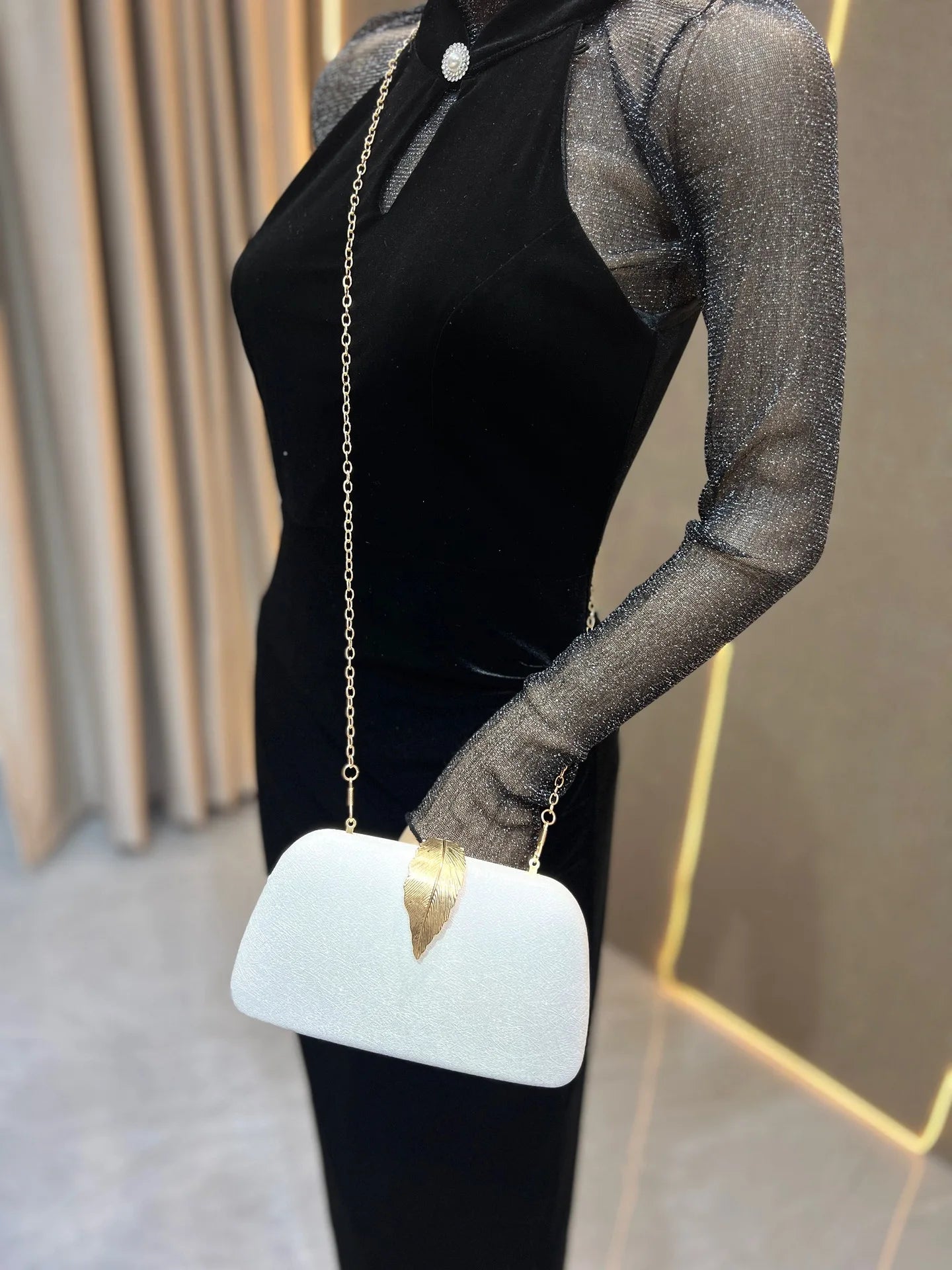Velvet Evening Clutch Bag