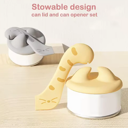 Cat Food Can Spoon & Fresh Keeping Lid