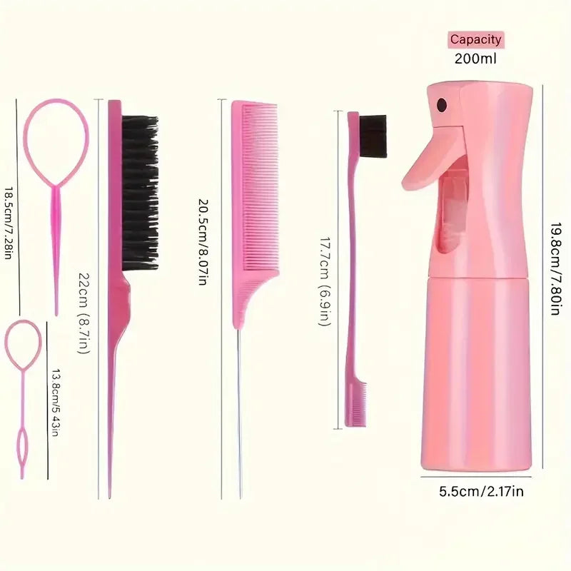 Hair Styling Brush & Comb Set