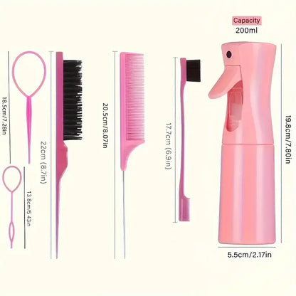 Hair Styling Brush & Comb Set