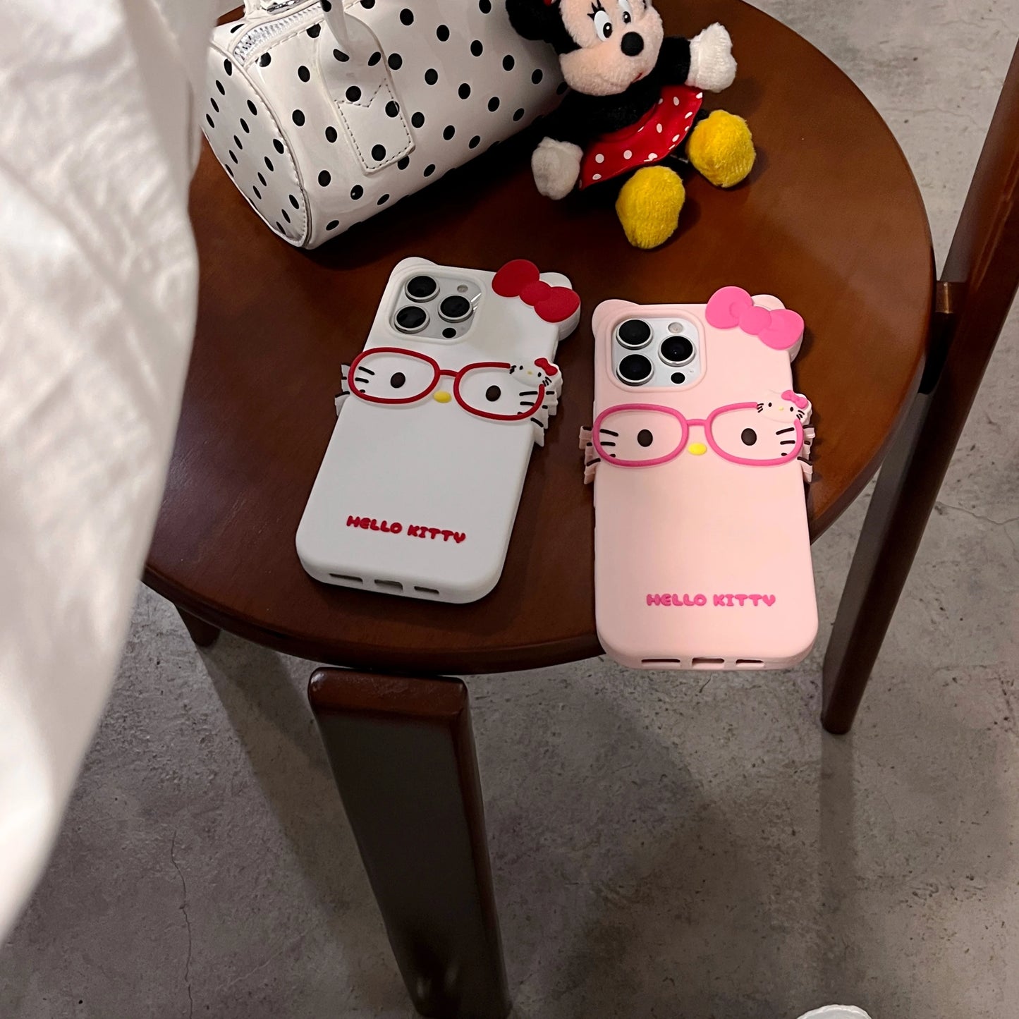 Hello Kitty 3D Silicone Phone Case for iPhone