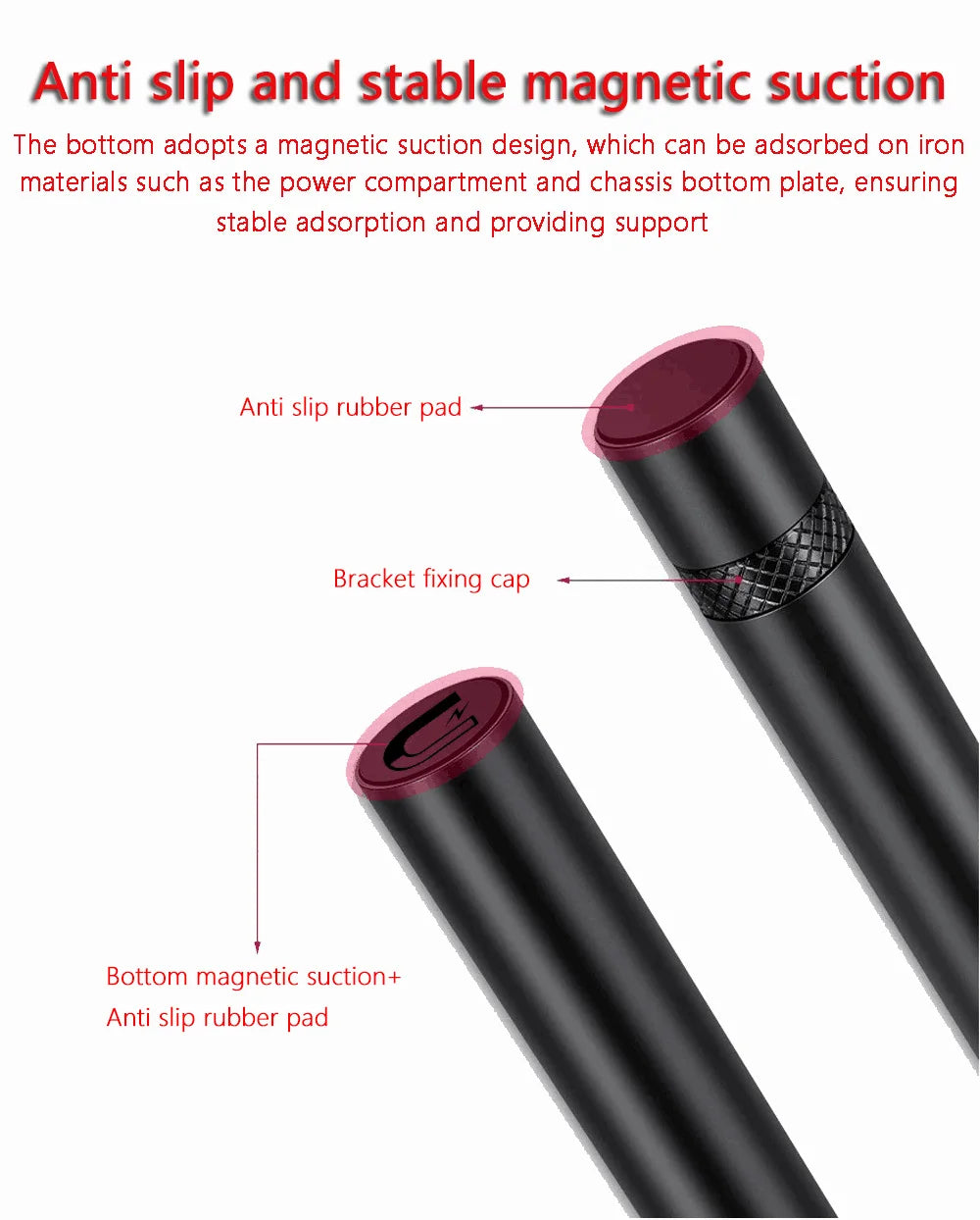 Magnetic GPU Support Bracket