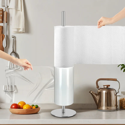 Freestanding Toilet Paper Holder with Storage