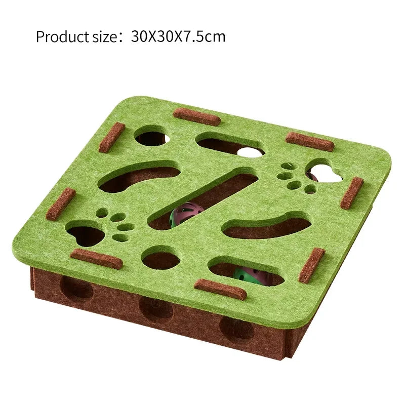 Interactive Cat Puzzle Maze Toy