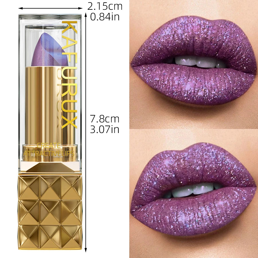 Diamond Shine Lip Tint – Long-Lasting Sparkle Makeup