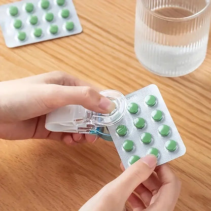 Portable Pill Dispenser & Tablet Splitter