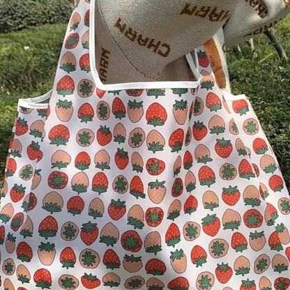Foldable Reusable Shopping Tote Bag