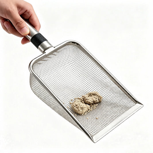Stainless Steel Cat Litter Scoop Shovel