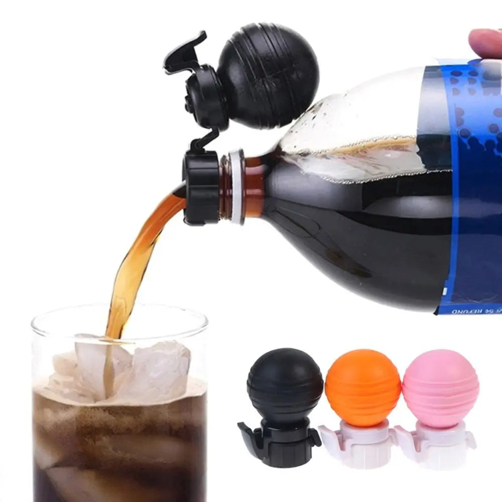 Inflatable Soda Bottle Pump Sealer Cap